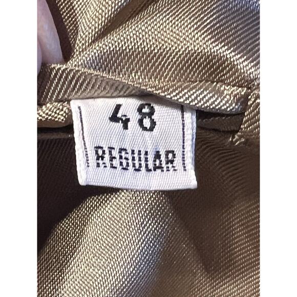 Jos A Bank 48R Gray Blue Red Pinstripe Blazer Casual Sport Coat Jacket Repair - Picture 11 of 16